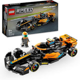 LEGO Speed Champions McLaren Formule 1 Raceauto 2023 Speelgoed voor kinderen vanaf 9 jaar, jongens en meisjes die graag zelfstandig spelen Bouwbaar voertuigmodel Kinderkamerdecoratie 76919 Bouwsets