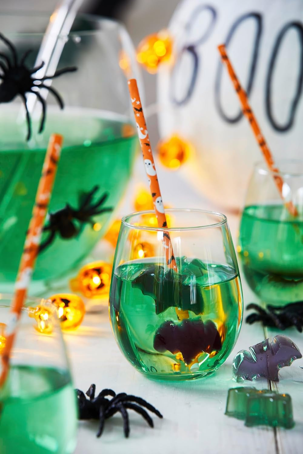 HEITMANN KREATIV kleurrijke Halloween-navulset voor koekjes en drankjes