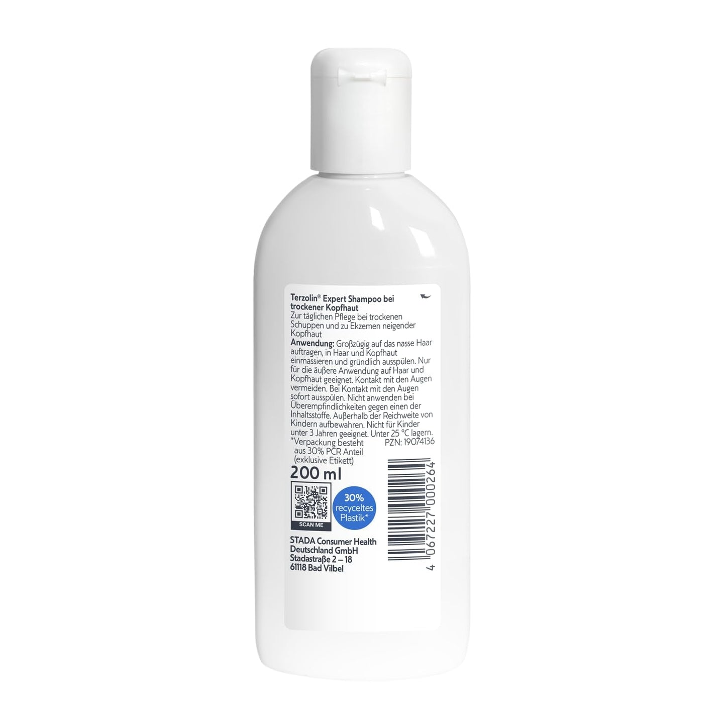 Terzolin Expert Shampoo voor vette hoofdhuid en haar, anti-roos, 200 ml Douche en bad Terzolin