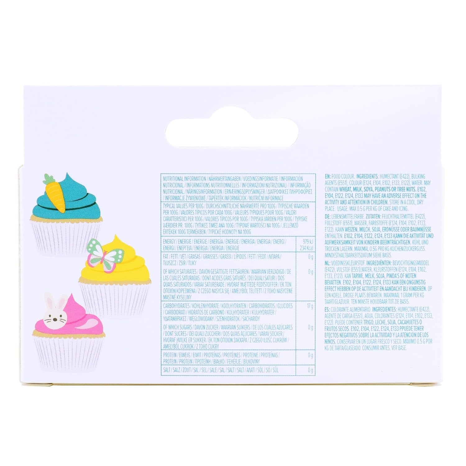Paastaartkleurset Set van 3 (75g)