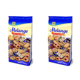 Melange wafelmix, chocolade, 500 g (pak van 2)