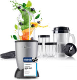 Gourmetmaxx Mr Magic Blender, Smoothie Maker met Xxl Naty Shop accessoirepakket