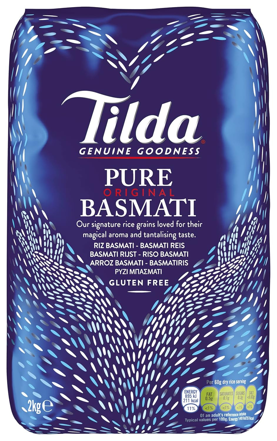TILDA - Basmatirijst - (1 X 2 KG)