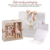 Sophie de Giraf - Babygeschenkdoos + Bijtring - 100% natuurlijk rubber - Babyactiviteitenset - Speelgoed voor vroeg leren