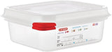 03350 PP Voedselcontainer GN met deksel, 1,1 l, 65 mm (4 stuks) Naty Shop voedselbewaardozen 65 X 176 X 162 mm