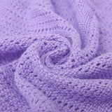 Familiebeddengoed Roze tweepersoonsbed Cellulaire deken Katoen Omkeerbaar Grote sprei Lichtgewicht Thermisch Zacht Traditioneel Cellulaire deken 230 X 230 Cm Dekbedden en dekbedden Naty Shop Violet Eenpersoonsbed (180X230Cm)