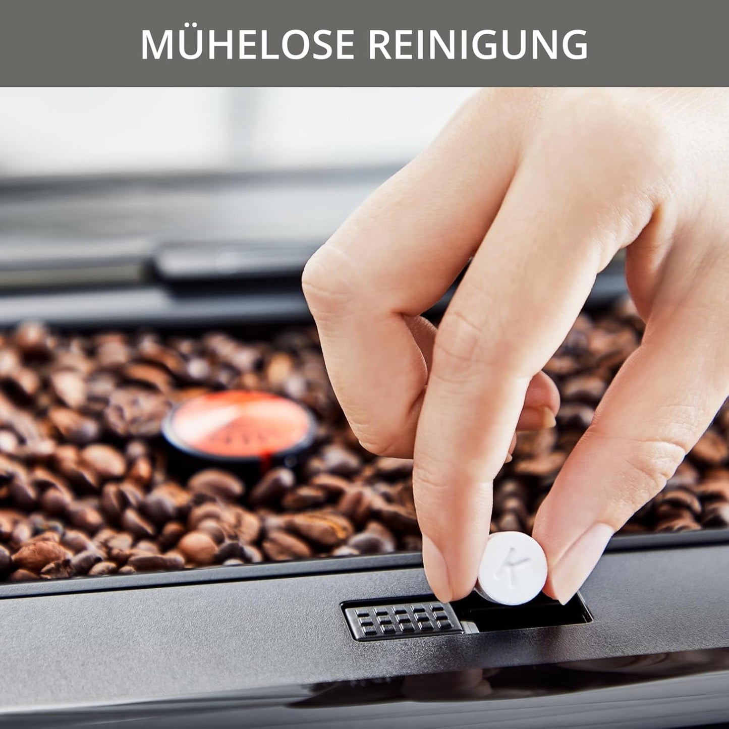 Krups Intuition Preference volautomatische espressomachine met smartphone-achtige bediening, 3,5" kleurentouchscreen, Smart Slide technologie, intuïtief verlichtingssysteem, 11 dranken, melkcontainer, EA873810