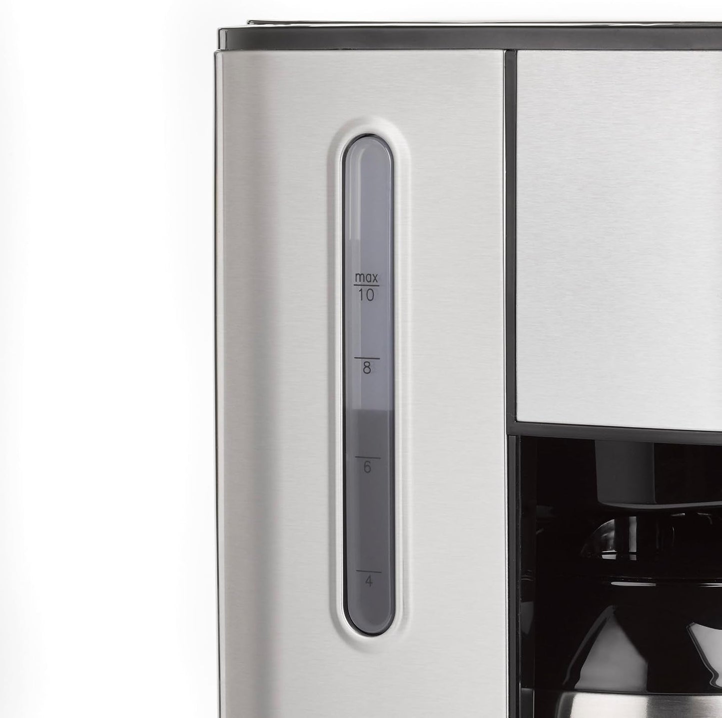 CASO Selection C 10 Thermo Design koffiezetapparaat – roestvrijstalen behuizing, 1,2 l isotherme karaf (10 kopjes), touchbediening en timer, Aroma PLUS-functie, permanent filter, antidruppelfilter