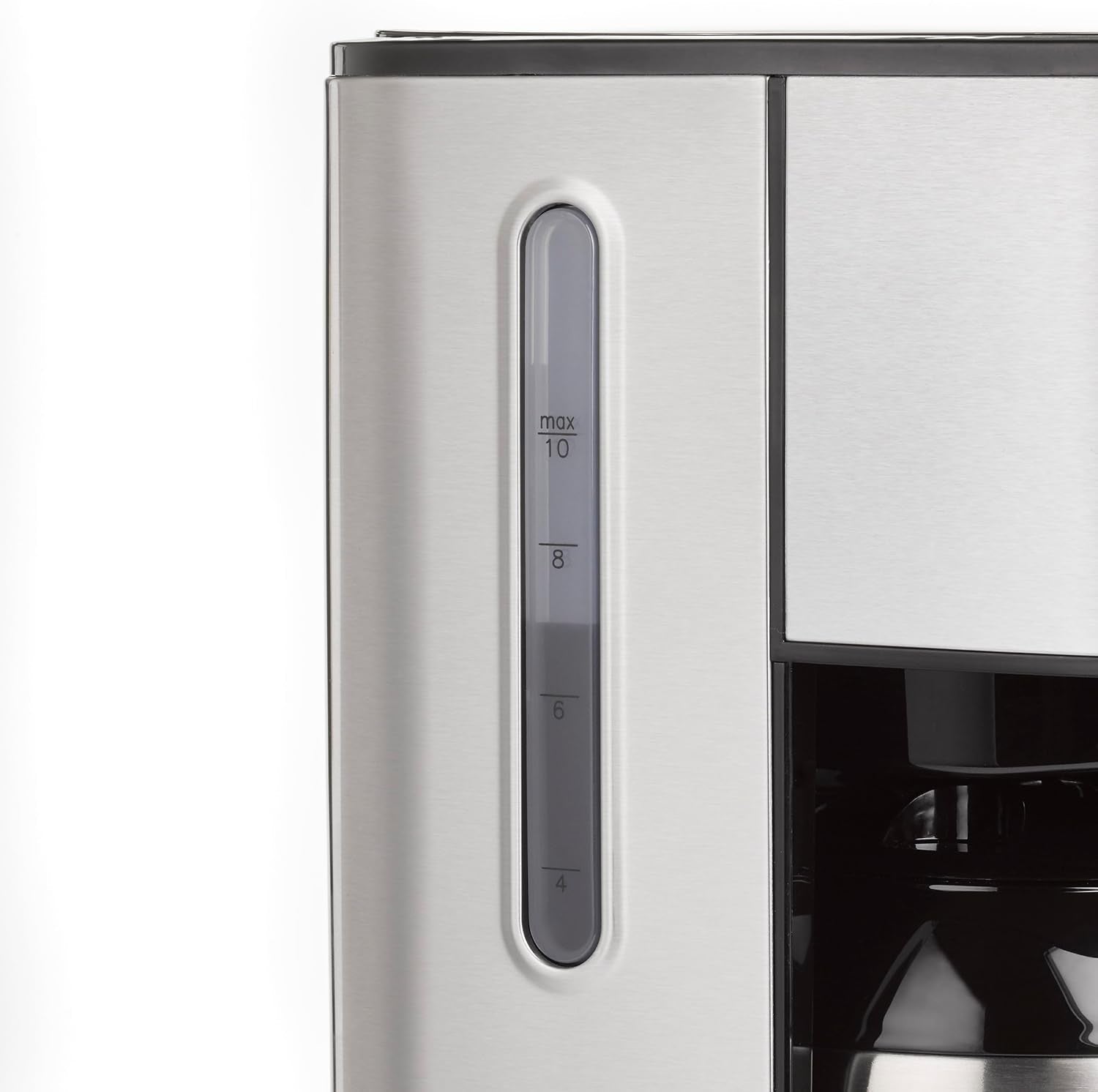 CASO Selection C 10 Thermo Design koffiezetapparaat – roestvrijstalen behuizing, 1,2 l isotherme karaf (10 kopjes), touchbediening en timer, Aroma PLUS-functie, permanent filter, antidruppelfilter