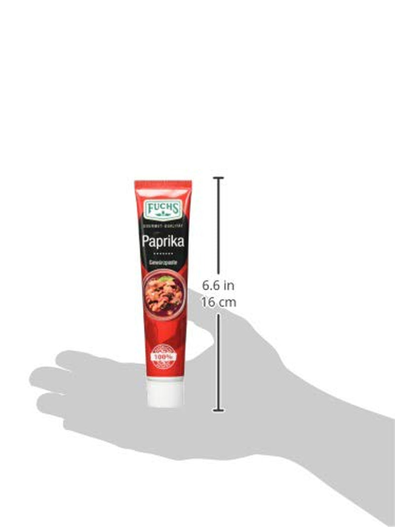 Fuchs Gewürze – Paprika Gewürzpaste, vollmundig piquantes Aroma, Paste zum Würzen von Soßen, Fleisch-Gerichten of Suppen jeglicher Länder-Küchen, 60 g