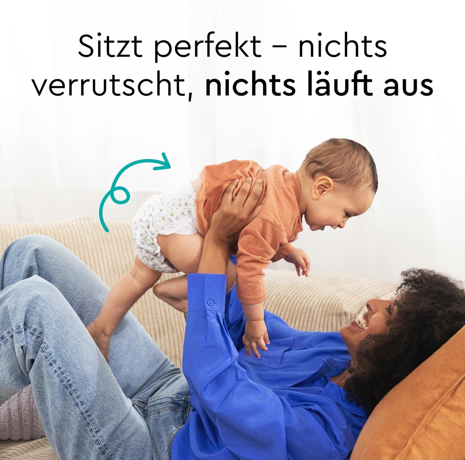 LILLYDOO Babyluiers Huidvriendelijk - Maat 3 (6-10kg), 29 stuks, Betrouwbare lekbescherming, Zacht, Geurvrij en Lotionvrij voor gevoelige huid, Dermatologisch getest