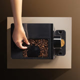 Cecotec Cremmaet Cube compacte espressomachine, 1350 W, perssysteem 10 g, pre-infusiesysteem, 19 bar, thermoblock-systeem, 5 maalstanden, touch-bedieningspaneel