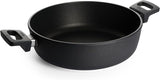 Woll Nowo Titanium Kasserolle - Induktiv -, Ø 32 Cm, 8 Cm Hoch, 5,5 Liter, Mit 2 Seitengriffen - Geeignet Für Alle Herdarten Vormen en bakplaten Naty Shop 4 Liter
