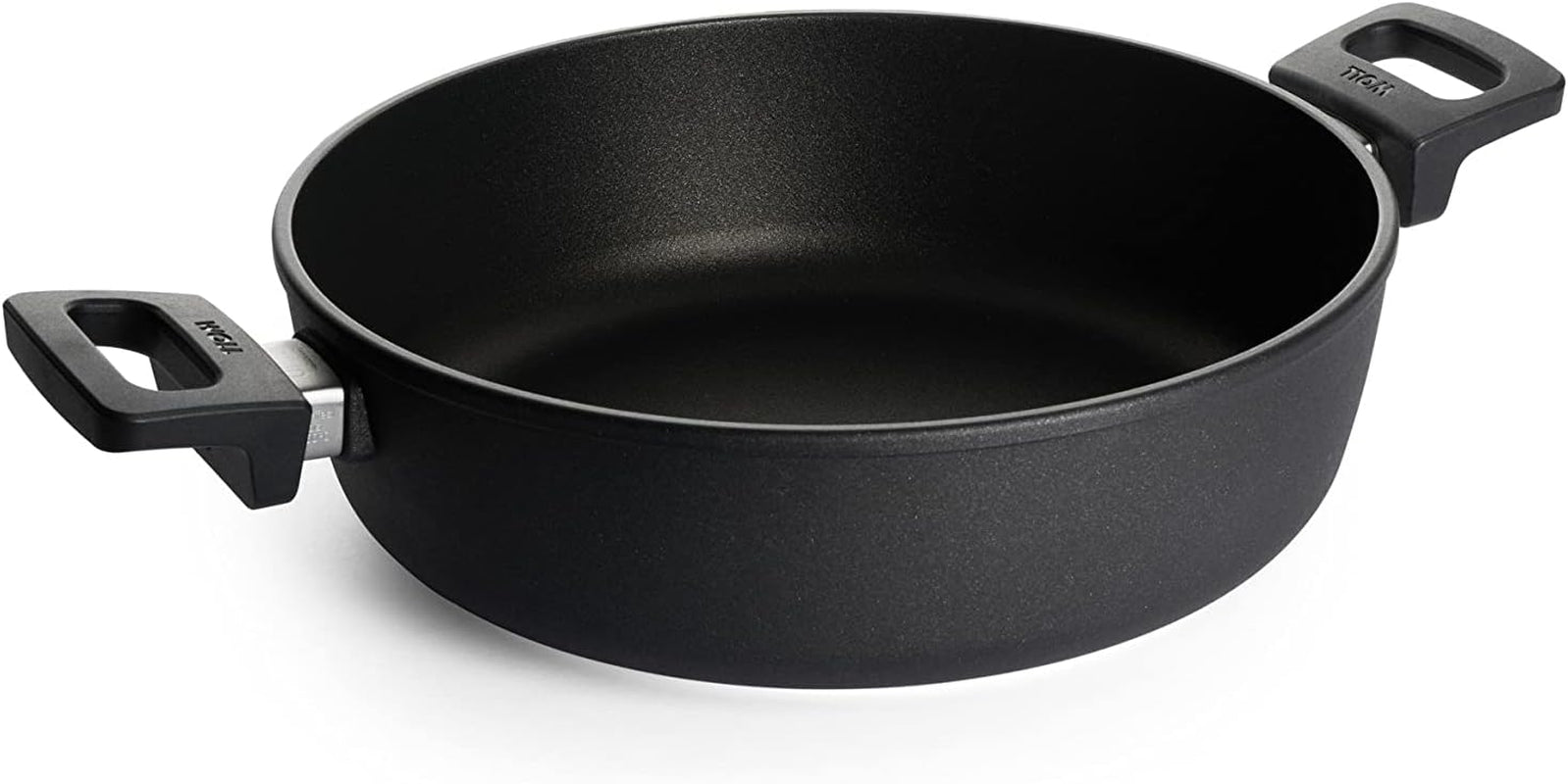 Woll Nowo Titanium Kasserolle - Induktiv -, Ø 32 Cm, 8 Cm Hoch, 5,5 Liter, Mit 2 Seitengriffen - Geeignet Für Alle Herdarten Vormen en bakplaten Naty Shop 4 Liter
