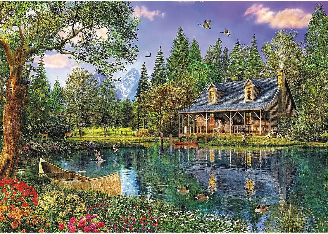 Trefl, 45005 Puzzel, Middagidylle, 4000 stukjes, Premium kwaliteit, Voor kinderen vanaf 14 jaar Puzzel Naty Shop