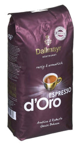 Espresso d'Oro hele bonen 8x 1000g (8000g) - sterk gearomatiseerde koffie