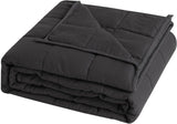 Good Nite Verzwaringsdeken voor volwassenen Grijs Ontspanningsdeken voor en voor ontspanning Verzwaringsdeken Grijs 125X150Cm 4Kg Dekens en dekbedden Naty Shop Grijs 150X200Cm, 6Kg