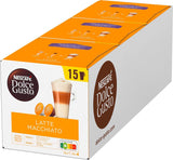 NESCAFÉ DOLCE GUSTO Krups KP3405 Genio S Plus Capsulemachine | Espresso Boost, 15 bar pompdruk | Watertank van 0,8 liter | 1500 Watt | Kleur Rood met Latte Macchiato