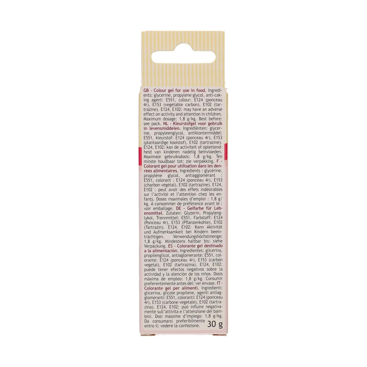 Funcakes Red Earth Kleurstofgel: Hooggeconcentreerde kleurstof voor deeg, room, fondant, marsepein en gebak. Gemakkelijk doseren. Eén druppel om levendige kleuren te creëren. Halal. 30 gram