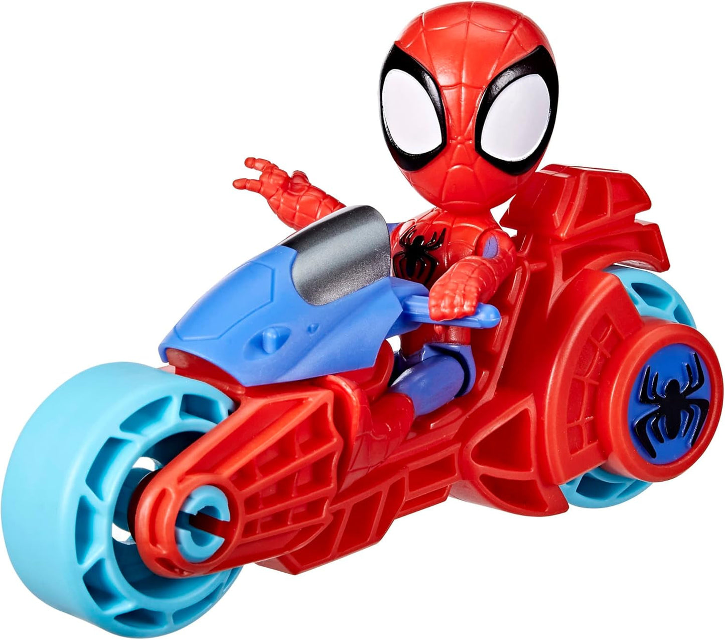 SPIDEY en ZIJN GEWELDIGE VRIENDEN Marvel Spidey motorfietsfiguurspeelgoed voor jongens en meisjes vanaf 3 jaar Actiefiguren Naty Shop