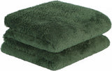 Brentford's Teddy Fleece Deken Grote Pluche Superzachte Warme Bank Bedsprei Zwart - 150 X 200 Cm Bedden en Dekens Besuche den Brentfords-Store Bosgroen 150 X 200 Cm