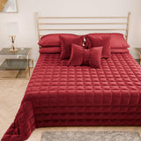 PETTI Artigiani Italiani - Eenpersoonsbedovertrek, dubbelzijdige sprei, verensprei, nachtblauw, wit, 100% Made in Italy