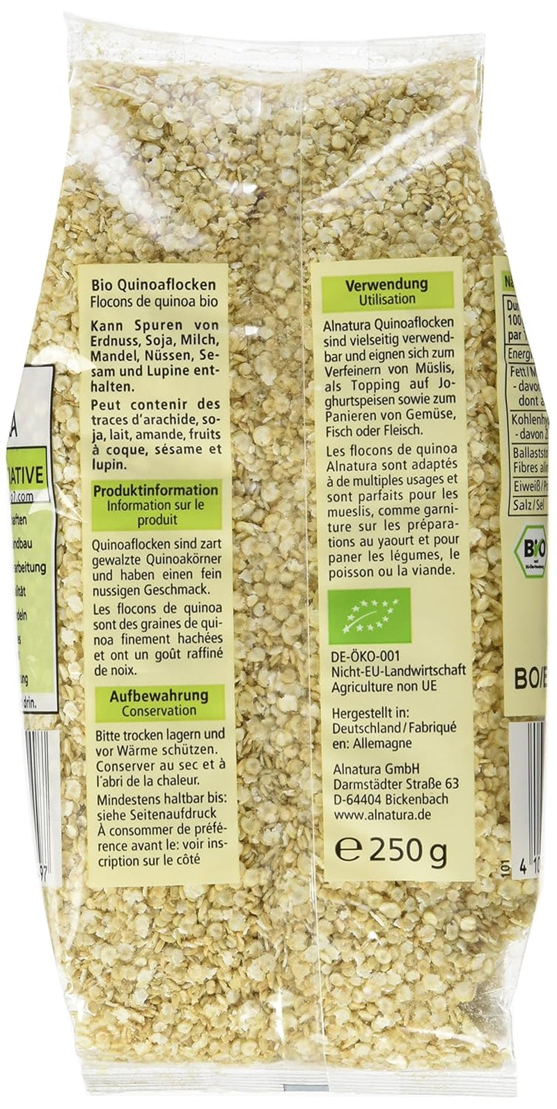 Quinoavlokken, verpakking van 7 (7 x 250 g)
