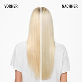 Schwarzkopf Professional BLONDME Bond Repair Purple Mask Masker voor koel haar Neutraliseert gele tinten voor geverfd, geblondeerd en licht haar Diep conditionerend en versterkend 200 ml Haarmasker Naty Shop