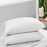 HARBOREST Slaapbedkussen, 2 stuks, luxe pluche, alternatief kussen, goed voor zij- en rugslapers, hotelcollectie, kussen, standaard/queensize, 50,8 x 66 cm Naty Shop standaardkussens Standaardtitel