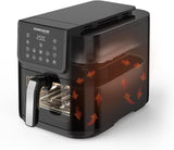 ROMMELSBACHER Heteluchtfriteuse met venster FRH 1700, 10 programma's, stil Apparaten Naty Shop
