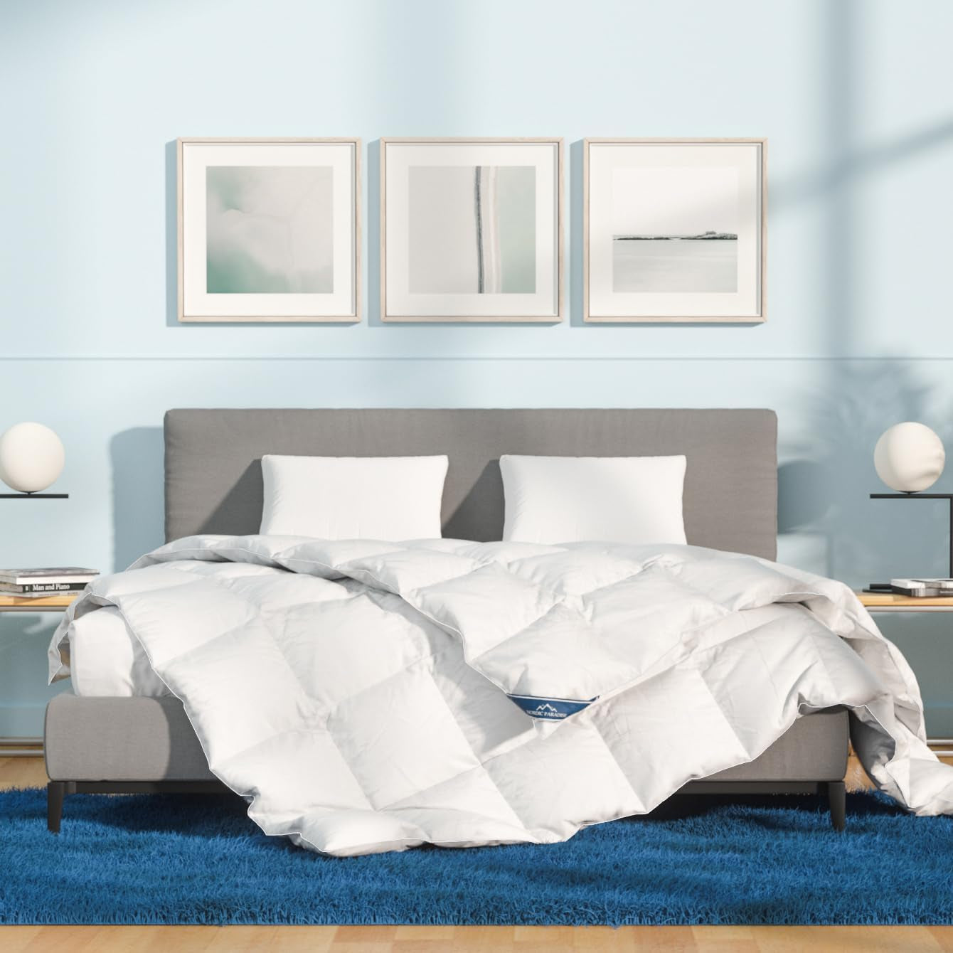 Nordic Paradise - Comfortabel dekbed - 50% Duits eendendons - Warm winterdekbed - 200X200 Cm Dekbedden en quilts Naty Shop
