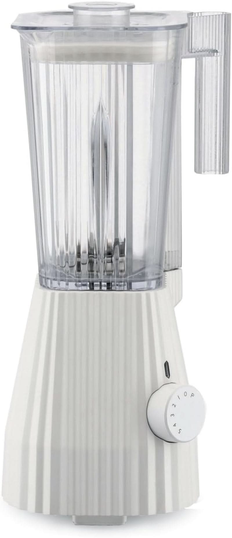 Alessi Plissé MDL09 W - Blender met karaf met schaalverdeling, thermoplastische hars, Keuken Naty Shop