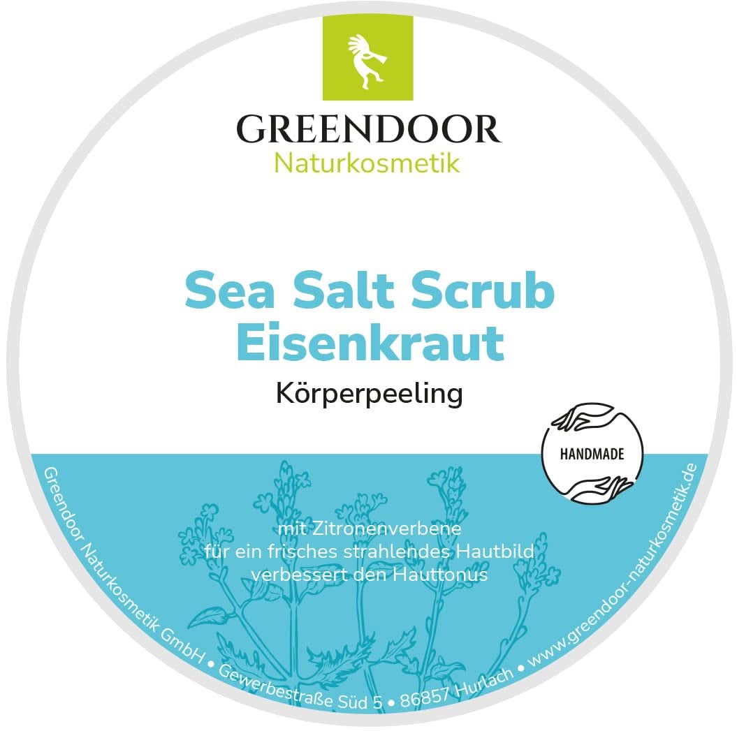 GREENDOOR Body Scrub, Veganistisch, Citroengeur, 280 g Cosmetica en Schoonheid Naty Shop