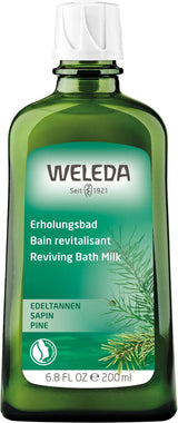 WELEDA, natuurlijke cosmetica Biologische badessentie met essentiële oliën van sparren- en zilverspar voor ontspanning en verzorging, badadditief voor innerlijke kracht, 200 ml Douche en bad Naty Shop
