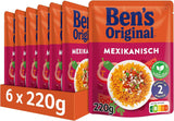 BEN'S ORIGINAL™ Mexicaanse expressrijst 6 x 220 g