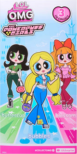 LOL. Verrassing! OMG The Powerpuff Girls Puppe - Bubbles - Enthält 1 Modepuppe, inclusief outfit en accessoires, 3 samen