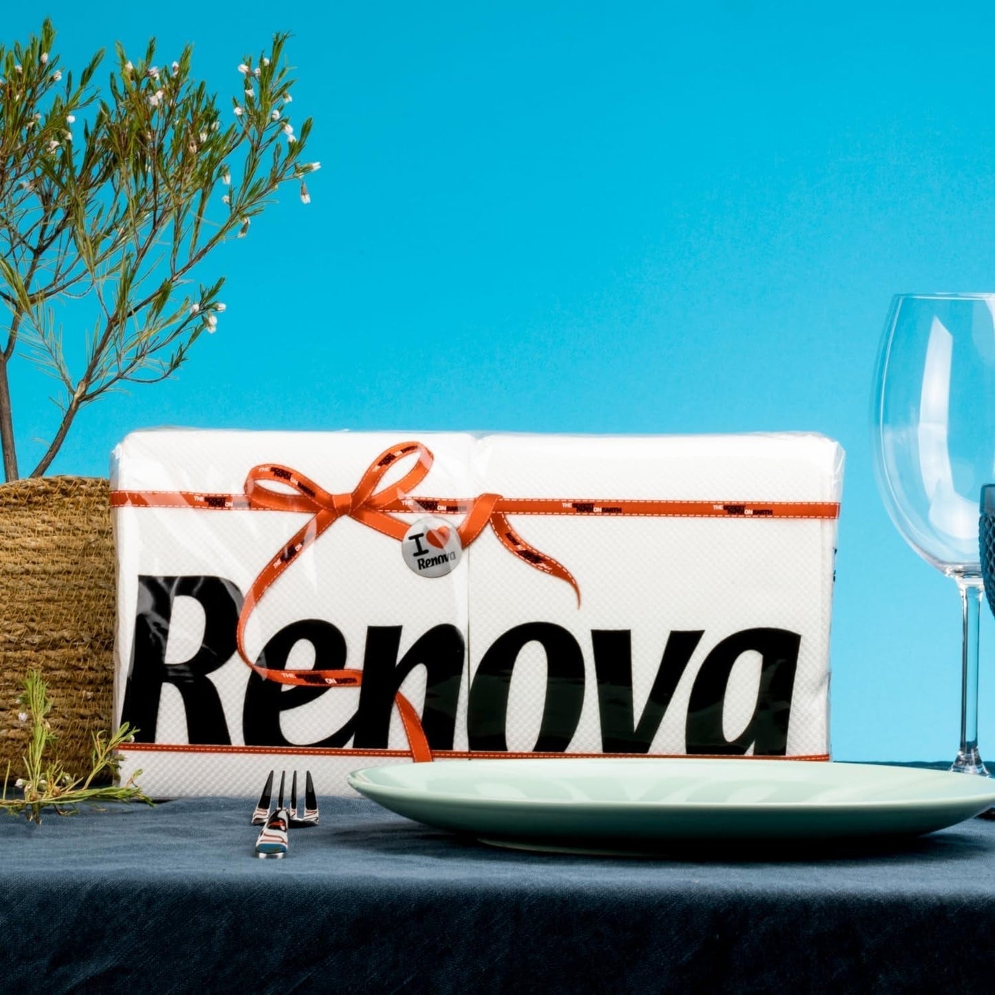 Renova papieren servetten, 1 stuk