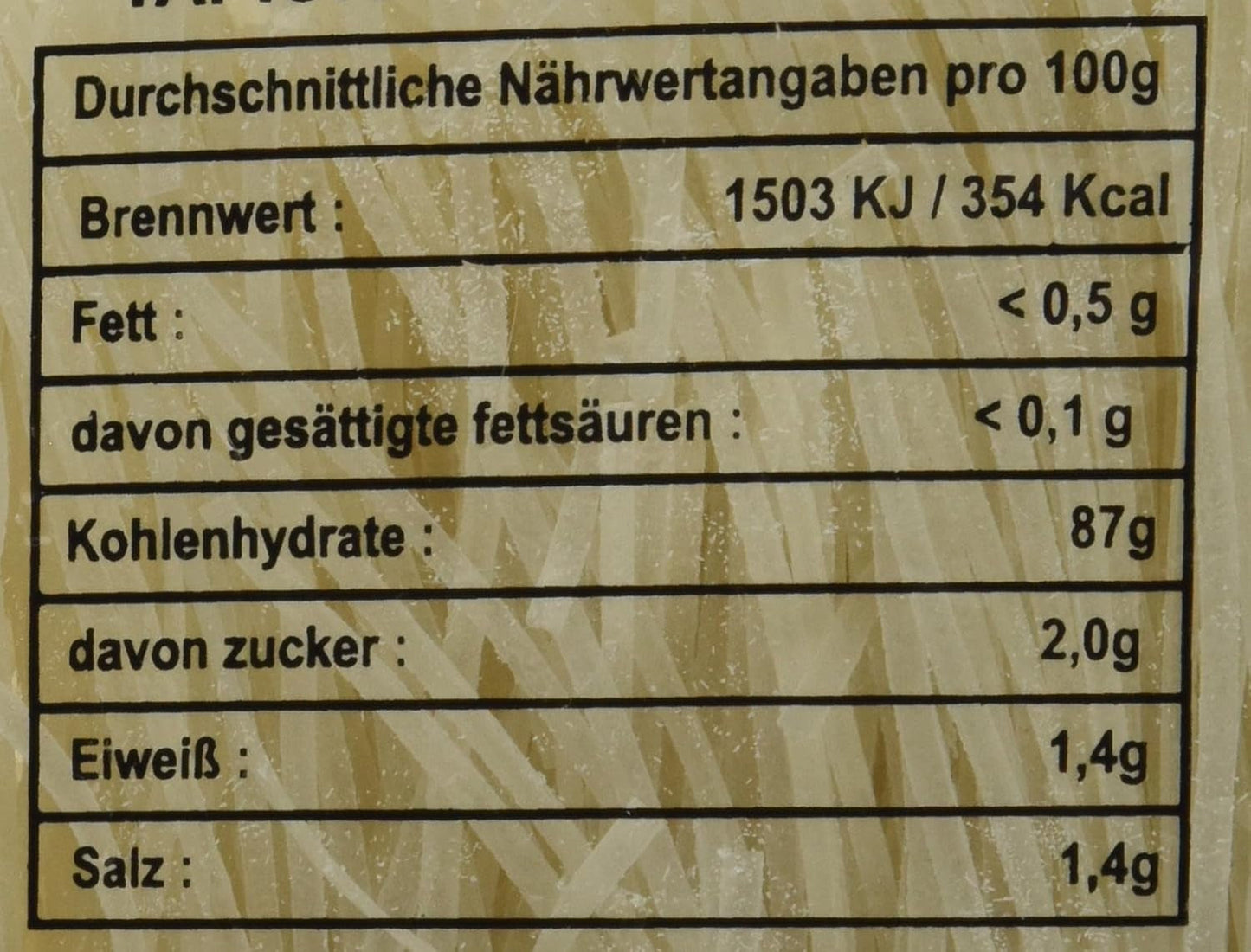 Rijstnoedels met tapioca 2,5 mm (Huû tieáu nam vang) (1 x 400 g)