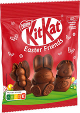 NESTLÉ Easter Friends, paasminifiguurtjes van melkchocolade met knapperige stukjes, 1 pakje (1 x 65 g)