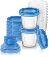 Philips Avent Austellungssystem Für Muttermilch, Becher Inklusive Deckel, Adapter (Modell SCF618/10) Accessoires Voeding en borstvoeding Bebe Naty Shop