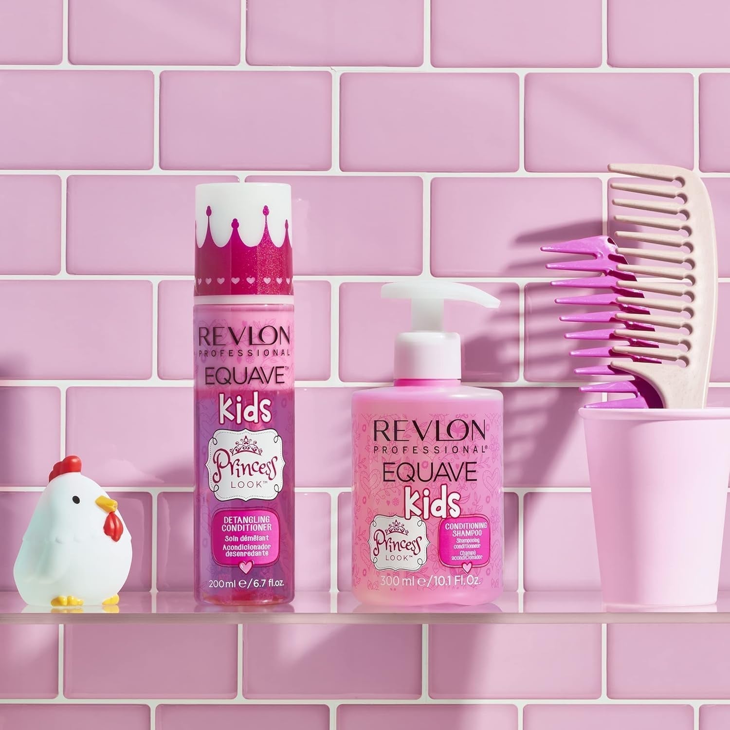 REVLON PROFESSIONAL, Zachte shampoo voor kinderen met hydraterende gelformule, 300 ml REVLON Douche en bad