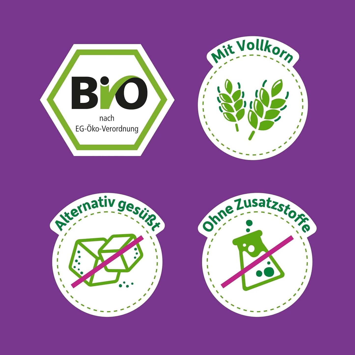 FRECHE FREUNDE Biologische ontbijtmuesli Edda's bessen knapperige mueslimix voor schoolkinderen met gevriesdroogde aardbeien Veganistisch 6-pack (6 x 280 g)