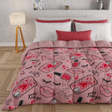 PETTI Artigiani Italiani - Winterquilt, Winterquilt, Eenvoudige quilt, Dubbelzijdig, Monocolor en digitaal printen, 100% hypoallergene microvezel, Made in Italy