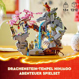 LEGO NINJAGO Dragon Stone Tempel Drakenspeelgoed met 6 Ninja-figuren, grote set om te bouwen, spelen en tentoon te stellen, verjaardagscadeau voor jongens en meisjes 13+ 71819 Bouwsets Besuche in LEGO-Store