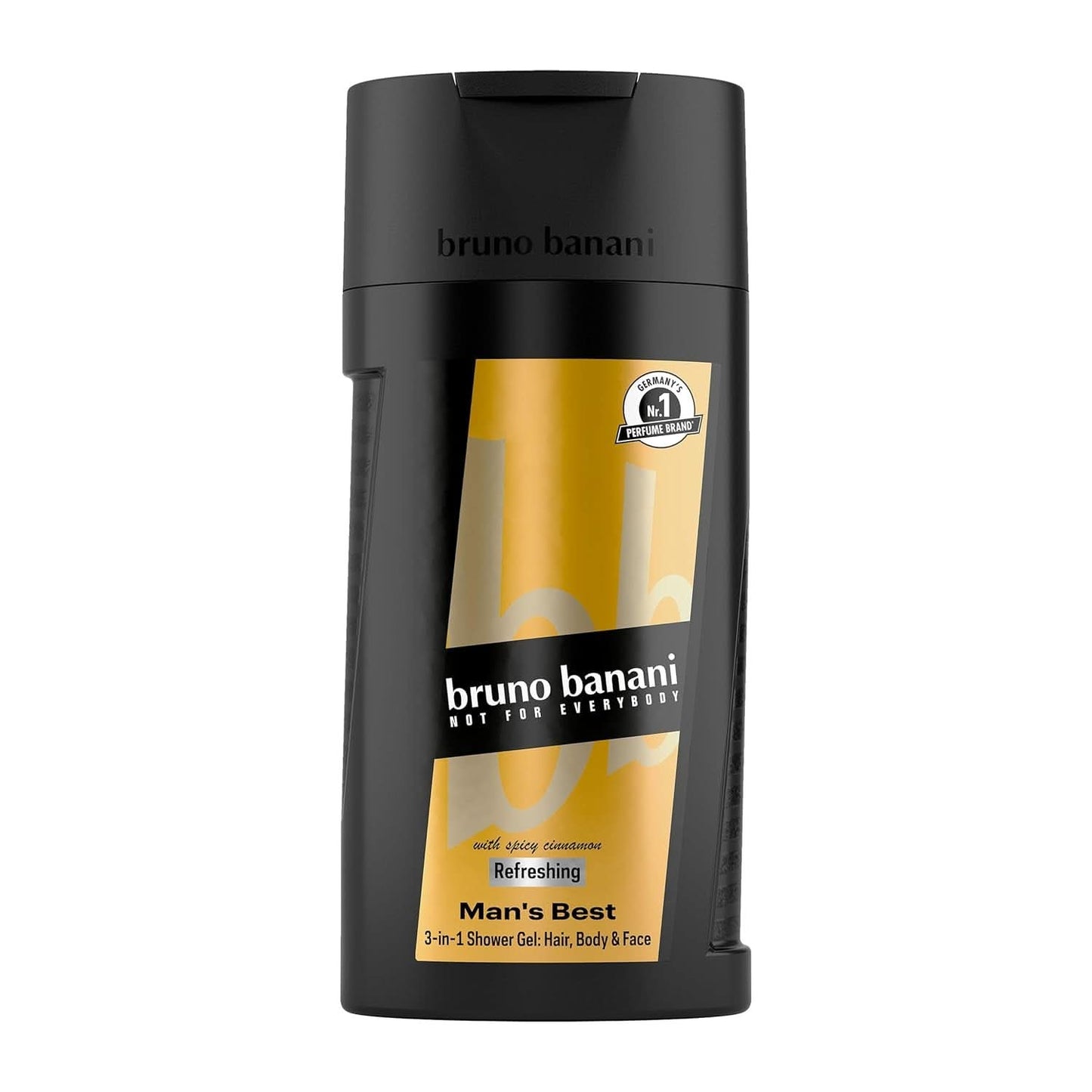 Bruno Banani Loyal Man 3 in 1 douchegel voor lichaam, haar en gezicht, mannen, 250 ml Douche en bad Naty Shop 250 ml Roze peper