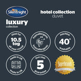 Dekbed Silentnight Hotel Collection 10.5 Tog - tweepersoonsbed, polyester, wit Dekbedden en dekbedden Naty Shop