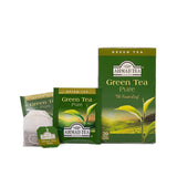Ahmad Tea - Groene thee - Smaakverzegelde, individueel verpakte theezakjes met 2 g thee per portie - 20 theezakjes met bandjes (pak van 2)