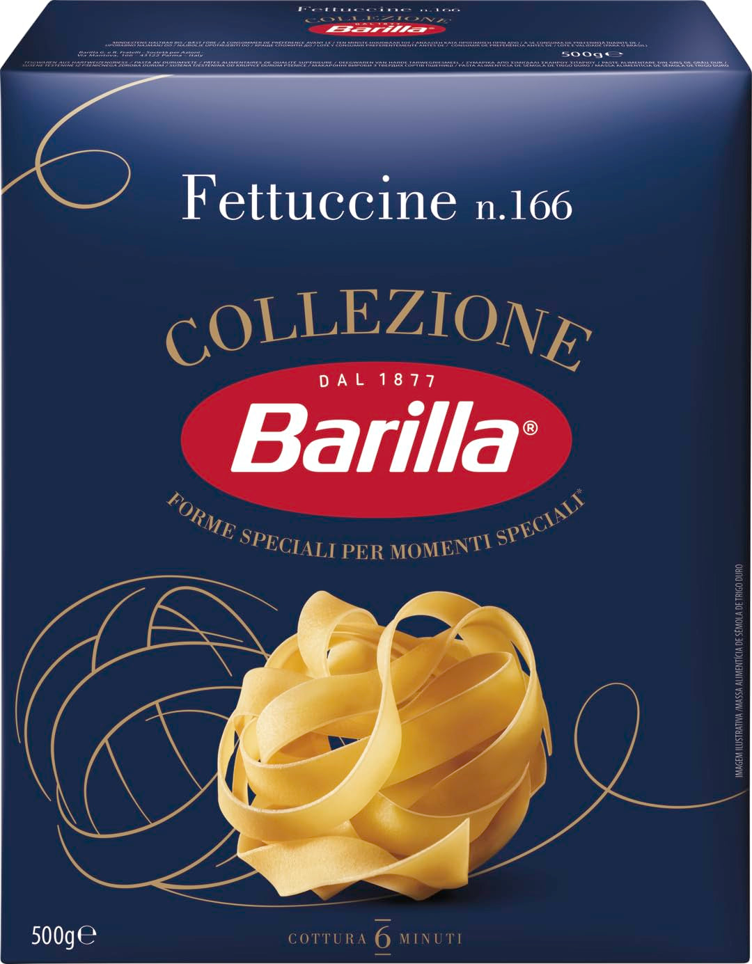 Pastabarilla Collezione Fettuccine, (1 x 500 g) (pak van 3)