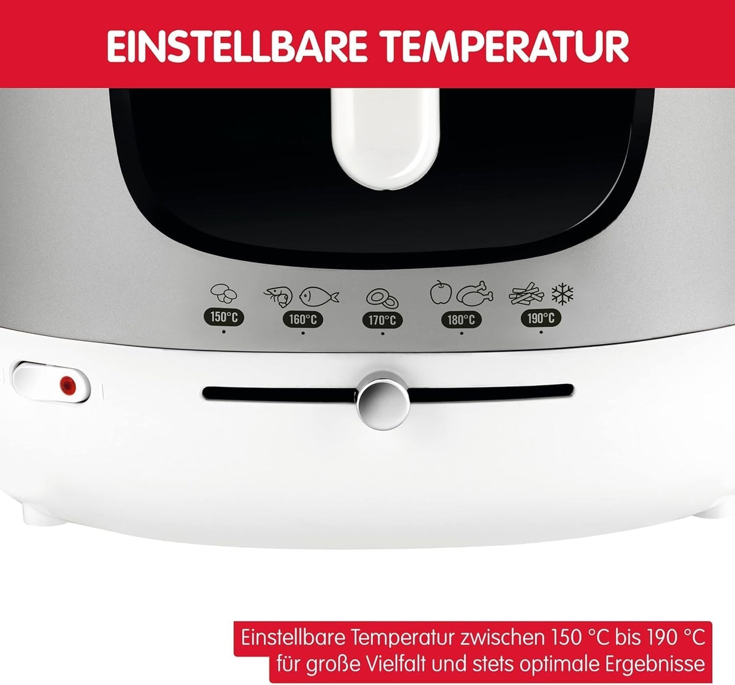 Friteuse AM4800 Mega 2Kg, oliefriteuse, geurfilter, 1800 W Huishoudelijke apparaten Naty Shop