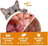 Sanabelle Gourmet Natvoer in Pot met Gans en Kip | 6 x 380 g | 2,28 kg